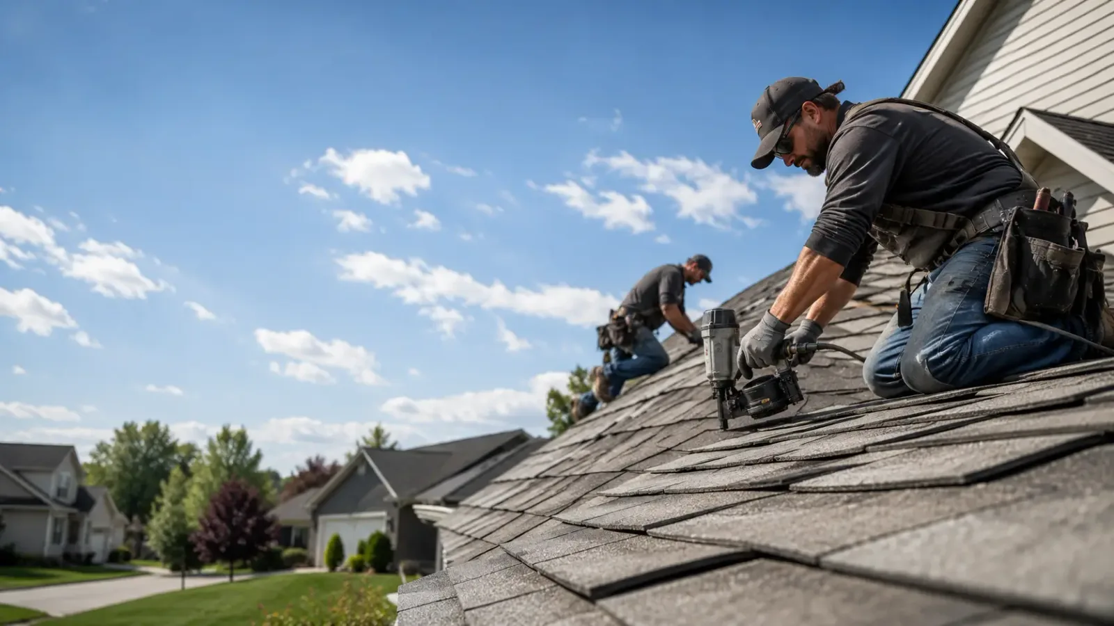Storm Damage Roof Repair in Towanda, IL near me